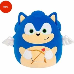 Squishmallow Sonic the Hedgehog as Cupid - 8" Plush NEW